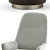 Elegant Minotti Jacques Armchairs 3D model small image 2