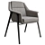 Elegant Minotti Armchair 3D model small image 1