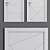 Volhovec Linea Set - Modern Geometric Door Collection 3D model small image 2