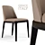 Title: Elegant Beige Poliform Grace Chair 3D model small image 1