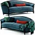 Vintage-style Altavilla Novecento Sofa 3D model small image 1