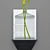 Elegant Blossom Ceramic Planter 3D model small image 2