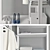 Functional IKEA ELVARLI Storage System 3D model small image 2