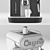 Gaggia DeLuxe Espresso Maker 3D model small image 3