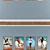 Elegant Wall Paintings Set 3D model small image 3