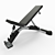 Adjustable Atlantis Bench: Versatile, Portable, and Durable 3D model small image 1