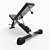 Adjustable Atlantis Bench: Versatile, Portable, and Durable 3D model small image 2