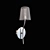 Eglo 83128 Chrome Pendant Light 3D model small image 2