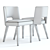 West Elm Ava Dining Chair: High-detailed 3D Model 3D model small image 2