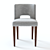 West Elm Ava Dining Chair: High-detailed 3D Model 3D model small image 3