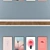 Variety Set of Wall Paintings 3D model small image 3