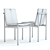 Modern West Elm Dining Chair 3D model small image 2