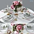 Elegant Table Setting Pieces | H&M HOME 3D model small image 1