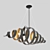 Retro Chic Pendant Lamp 3D model small image 1