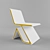 Elegant Shiven 2 Chair by Varsa 3D model small image 1