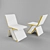 Elegant Shiven 2 Chair by Varsa 3D model small image 2