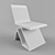 Elegant Shiven 2 Chair by Varsa 3D model small image 3