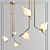 Seed Pendant Trio: Illuminating Elegance 3D model small image 1