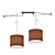 Stylish Newport Pendant Light 3D model small image 2