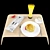 Morning Bliss: Breakfast in Bed 3D model small image 2