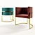 Modern Designer Chair: 2 Models, Premium Texture 3D model small image 1