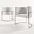 Modern Designer Chair: 2 Models, Premium Texture 3D model small image 2