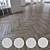 Versatile Laminate Flooring Kit: Realistic Texture and Easy Installation 3D model small image 1