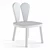 Stylish Wooden Chairs: LittleNOMAD 3D model small image 2