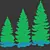 Snow-Covered Fir Tree Collection 3D model small image 5