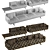 Kettal Boma Customizable Sofa 3D model small image 3