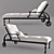 Oxley's Artemis Lounger: Elegant and Comfortable 3D model small image 1