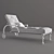 Oxley's Artemis Lounger: Elegant and Comfortable 3D model small image 3