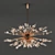 Modern Glass Chandelier - Metropolitan 3D model small image 1