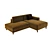 Customizable Tyme Modular Sofa 3D model small image 3