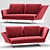 Zeus Comfort Sofa 3D model small image 1