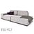 Blest BL102 Sofa with Pillows and Blanket 3D model small image 3