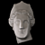 Elegant Venus Capua Wall Sculpture 3D model small image 1