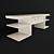 SleekTV Stand: Modern & Functional 3D model small image 1