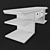 SleekTV Stand: Modern & Functional 3D model small image 3