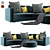 ElevateComfort Sofa: Premium Quality and Stylish Design 3D model small image 1