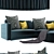 ElevateComfort Sofa: Premium Quality and Stylish Design 3D model small image 2