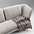 Modern Zeus V2 Sofa 3D model small image 2