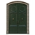 Classic Swing Door 1600*2750 3D model small image 1