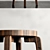 Modern Classic Stool Bar 3D model small image 2