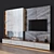 Title: Sleek TV Set with Dimensions W 4000 x H 2900 x D 450 mm 3D model small image 2