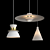 Artek Vintage Pendant Lamp Set - TW002, U336, JL341 3D model small image 1