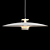 Artek Vintage Pendant Lamp Set - TW002, U336, JL341 3D model small image 2