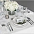 Elegant Dining Set 3D model small image 3