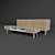 Elegant TAHA Furniture Set 3D model small image 1