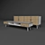 Elegant TAHA Furniture Set 3D model small image 2